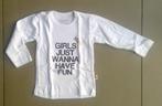 NIEUW!! - Wooden Buttons - t-shirt maat 86/92, Kinderen en Baby's, Babykleding | Maat 86, Nieuw, Meisje, Shirtje of Longsleeve