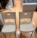 3 witte stoelen, Huis en Inrichting, Stoelen, Ophalen, Zo goed als nieuw