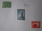 postzegels België 1950-54-55-56-57, Affranchi, Oblitéré, Enlèvement ou Envoi