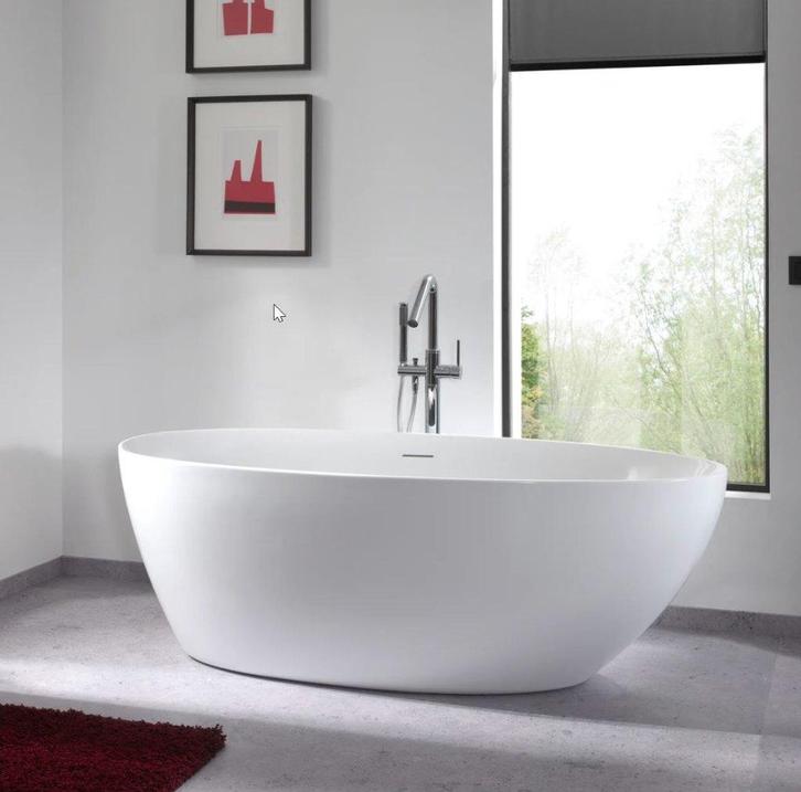 Groot vrijstaand ligbad X2O 180cm, Doe-het-zelf en Bouw, Sanitair, Zo goed als nieuw, Bad, Ophalen