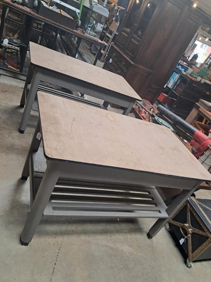 Houten werktafeltje, Doe-het-zelf en Bouw, Werkbanken, Gebruikt, Inklapbaar, Ophalen