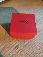 Hugo Boss horloge van zwart staal, Handtassen en Accessoires, Horloges | Heren, Ophalen of Verzenden, Gebruikt, Staal, Staal