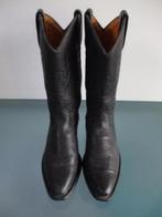 Livraison gratuite bottes western vintage en cuir noir de lu, Comme neuf, Noir, Envoi, Bottes hautes