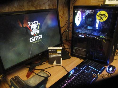 studenten game pc !!!, Informatique & Logiciels, Ordinateurs de bureau, SSD, 16 GB, Enlèvement