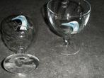 2 Bierglazen Jan van Gent, Ophalen of Verzenden, Nieuw, Bierglas