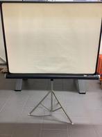 Vintage projectiescherm, Ophalen, Handmatig, Gebruikt