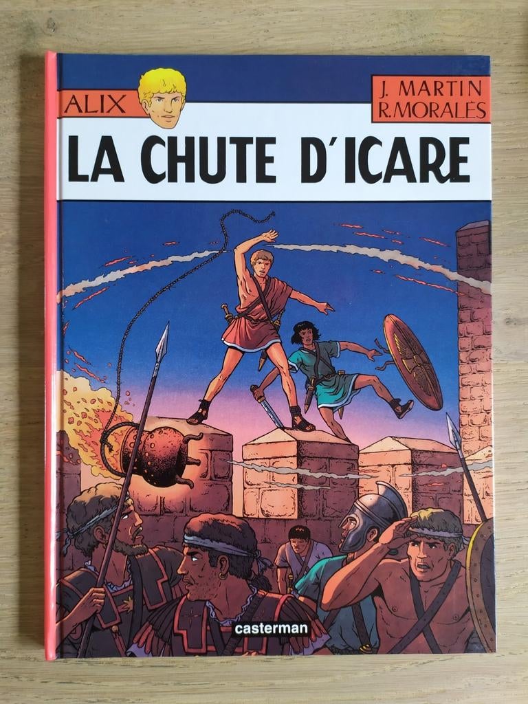 Alix 22 La chute d'Icare EO TBE, Eén stripboek, Ophalen of Verzenden, Jacques Martin