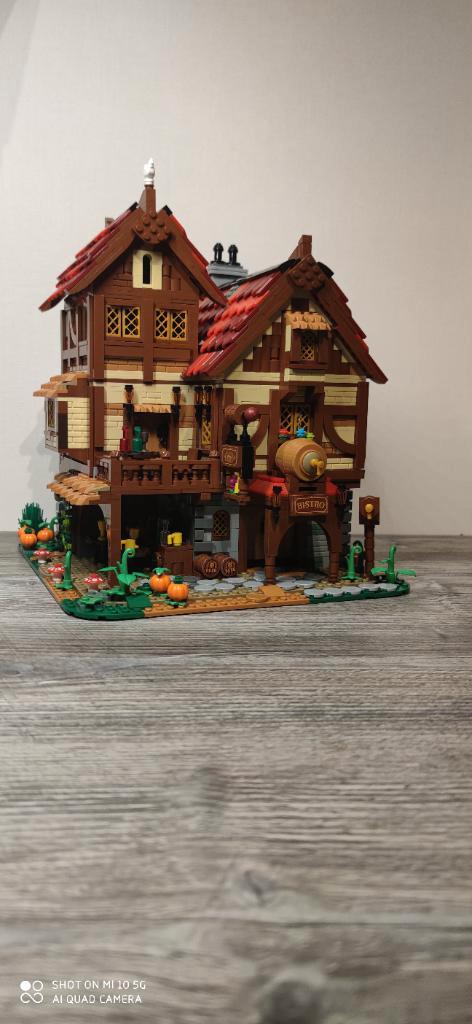 Reobrix set 66018: medieval tavern (vgl Lego), Enfants & Bébés, Jouets | Duplo & Lego, Comme neuf, Lego, Ensemble complet, Enlèvement ou Envoi