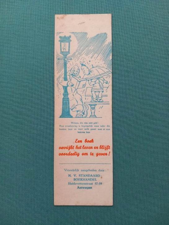Bladwijzer Suske en Wiske Snoek (1946) Vandersteen, Boeken, Stripverhalen, Zo goed als nieuw, Ophalen of Verzenden