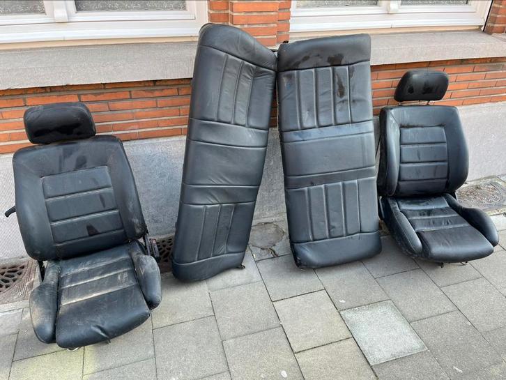 VW Golt1 3-deurs lederen interieur, Auto-onderdelen, Interieur en Bekleding, Volkswagen, Ophalen