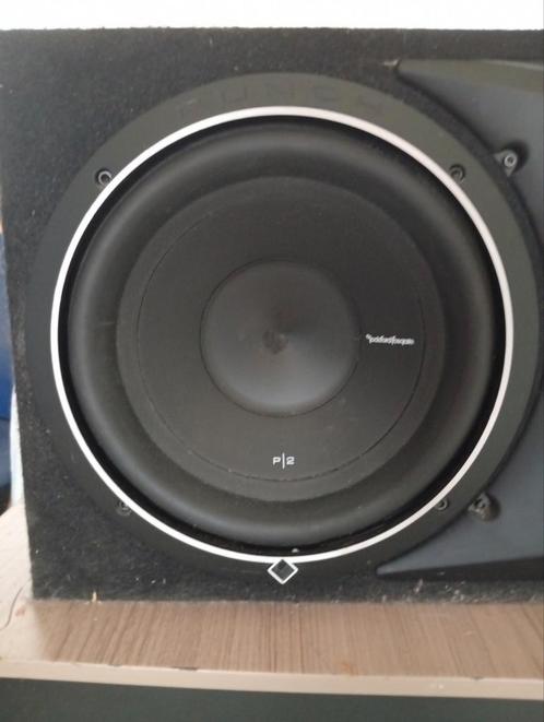 rockford fosgate dual p2 subwoofer, Auto diversen, Autospeakers, Zo goed als nieuw, Ophalen
