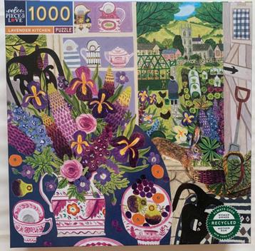 EeBoo 'Lavender Kitchen' puzzel - 1000 stukjes beschikbaar voor biedingen