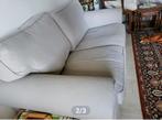 grijswitte Ikea zetel met afneembare hoezen, Huis en Inrichting, Zetels | Zetels, 150 tot 200 cm, Rechte bank, Stof, 75 tot 100 cm