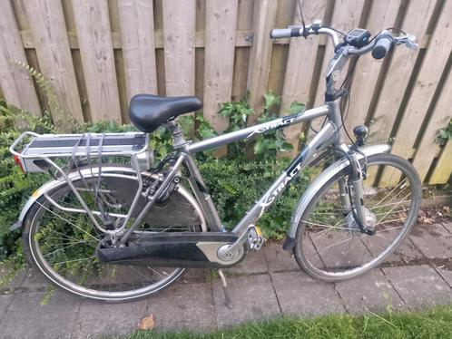 Xtract elektrische herenfiets 28 inch, Fietsen en Brommers, Elektrische fietsen, Gebruikt, Overige merken, Ophalen