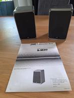 2 vintage stereo 50W S-M30A zeldzame akoestische luidspreker, Ophalen, Gebruikt, JVC, Minder dan 60 watt