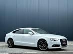Audi A5 2.0 Tdi / Exclusive / Bj 2014 / Km 164.000, Euro 5, Wit, Leder, Bedrijf
