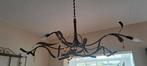 Kroonluchter Renee Pans koper met glazen druppels, Ophalen, Zo goed als nieuw