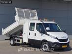 Iveco Daily 70C18 3.0L Open Laadbak Dubbel Cabine Dubbelluch, Auto's, Stof, Gebruikt, Euro 6, 4 cilinders