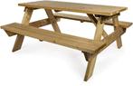 Picknicktafel teak- Hout - H 79 x B 180 x D 147 CM, Ophalen, Zo goed als nieuw, Hout