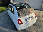 Fiat 500C 2018 – Cabrio | creme wit | leder, luxe..., Voorwielaandrijving, 4 zetels, Cabriolet, Wit