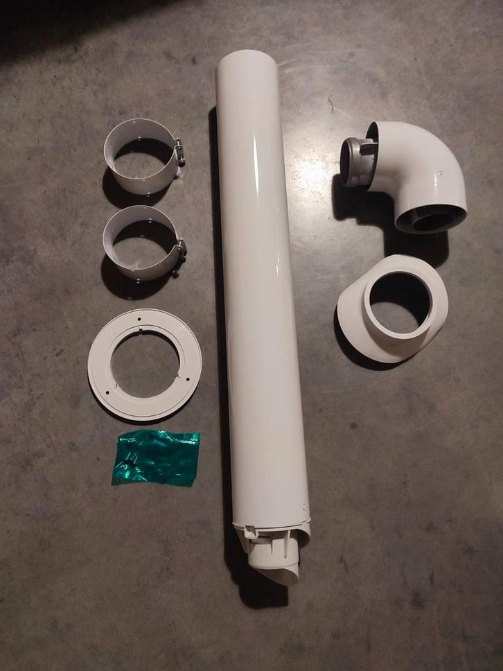 Gevel doorvoer Vaillant, rookgasafvoer, Doe-het-zelf en Bouw, Sanitair, Zo goed als nieuw, Ophalen