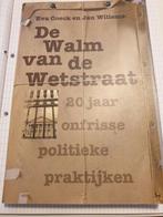 Jan Willems - Walm van de wetstraat.  SCHANDALEN TRUE CRIME, Boeken, Ophalen of Verzenden, Zo goed als nieuw, Juridisch en Recht