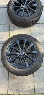 Banden en velgen 205/55/ R16 (Michelin) en velgen ( Borbet ), Ophalen, Gebruikt, 16 inch, 205 mm