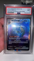 Blastoise Special Illustration Rare PSA 9 200/165 | MEW 151, Hobby en Vrije tijd, Verzamelkaartspellen | Pokémon, Ophalen of Verzenden