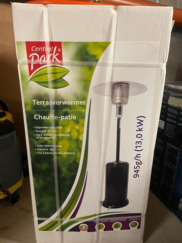 Terrasverwarmer (NIEUW) op gas, Tuin en Terras, Ophalen, Nieuw, Gas, Vloer
