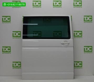 Volkswagen T6 ('15-'18) Schuifdeur rechts met ruit wit beschikbaar voor biedingen