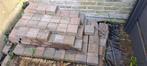 +130 klinkers 11,5 x 11,5 x 5,5, Ophalen, Gebruikt, Beton, Klinkers
