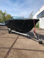 Colbat cs23 uniek speedboot mat zwart met trailer, Watersport en Boten, Speedboten, 6 meter of meer, Benzine, 70 tot 120 pk, Buitenboordmotor