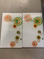 2 sous plats en verre, Gebruikt