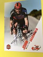Wielerkaart 2021 team lotto john degenkolb signe, Sport en Fitness, Wielrennen, Verzenden