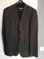 Zwart kostuum met ecru streep - klassieke snit, Kleding | Heren, Kostuums en vesten, Maat 48/50 (M), Zwart, Ophalen of Verzenden