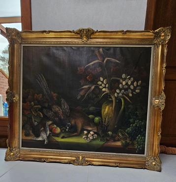 "Herfstweelde": Antiek Olieverfschilderij R.Van der Cruyssen beschikbaar voor biedingen