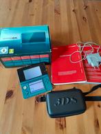 3DS, Games en Spelcomputers, Spelcomputers | Nintendo 2DS en 3DS, Ophalen of Verzenden, Zo goed als nieuw, Blauw, 3DS
