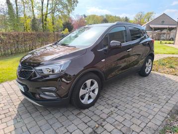 Opel mokka X   AUTOMAAT #benzine #euro 6b met GARANTIE, Auto's, Automaat, Euro 6, Bruin, Leder
