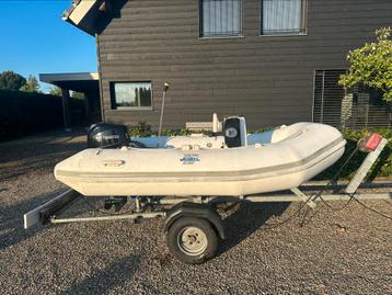Azimar 270 at boat rib tender avec un tohatsu de 9,8 CV, Enlèvement