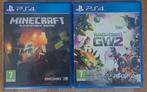 PS4 MINECRAFT + PLANTS VS ZOMBIES GW2 (7jaar), Games en Spelcomputers, Games | Sony PlayStation 4, Ophalen, Zo goed als nieuw