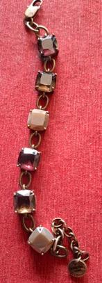 DYRBERG KERN armband met edelstenen, Handtassen en Accessoires, Armbanden, Ophalen, Zo goed als nieuw