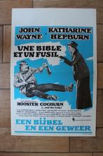 filmaffiche John Wayne Rooster Cogburn 1975 filmposter, Verzamelen, Posters, Ophalen of Verzenden, A1 t/m A3, Zo goed als nieuw