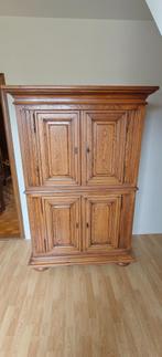 Stijlvolle boekenkast te koop – 185x125x50 cm, Huis en Inrichting, Kasten | Boekenkasten, Ophalen, 100 tot 150 cm, Eikenhout, Landelijk / Klassiek
