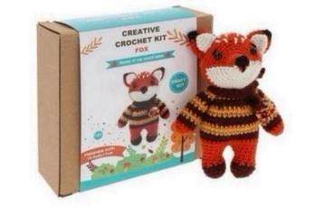 Creatieve knutselkit 12+ haken breien kind Vos Dier cadeau beschikbaar voor biedingen