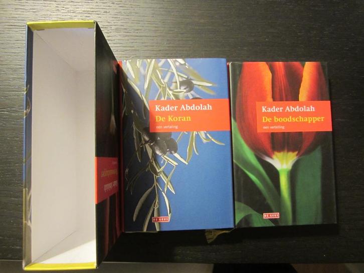 De boodschapper & De Koran  -Kader Abdolah-, Boeken, Literatuur, Ophalen of Verzenden