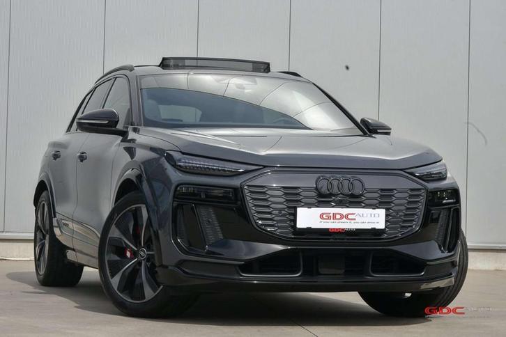 Audi SQ6 e-tron E-tron quattro edition one grey I HUD I 360, Auto's, Audi, Bedrijf, Te koop, Q6 e-tron, 360° camera, 4x4, ABS
