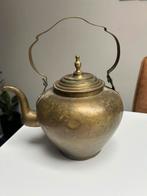 Koperen theepot thee kan antiek, Antiek en Kunst, Ophalen, Koper