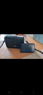 MAE schoudertas/crossbody +portemonnee, Ophalen of Verzenden, Zo goed als nieuw