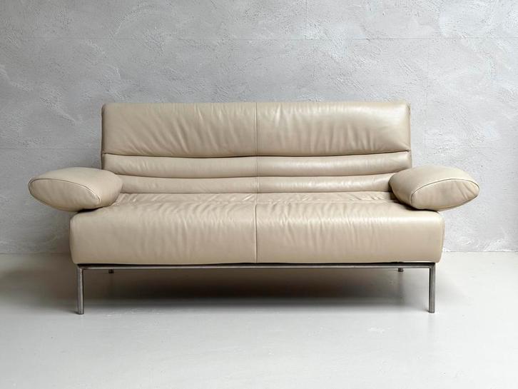 Koinor Leren Zetel 2-Zits | Designer | Bank, Huis en Inrichting, Zetels | Zetels, Zo goed als nieuw, Ophalen of Verzenden