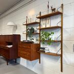 Vintage wandmeubel •Poul Cadovius•, Ophalen of Verzenden, Gebruikt